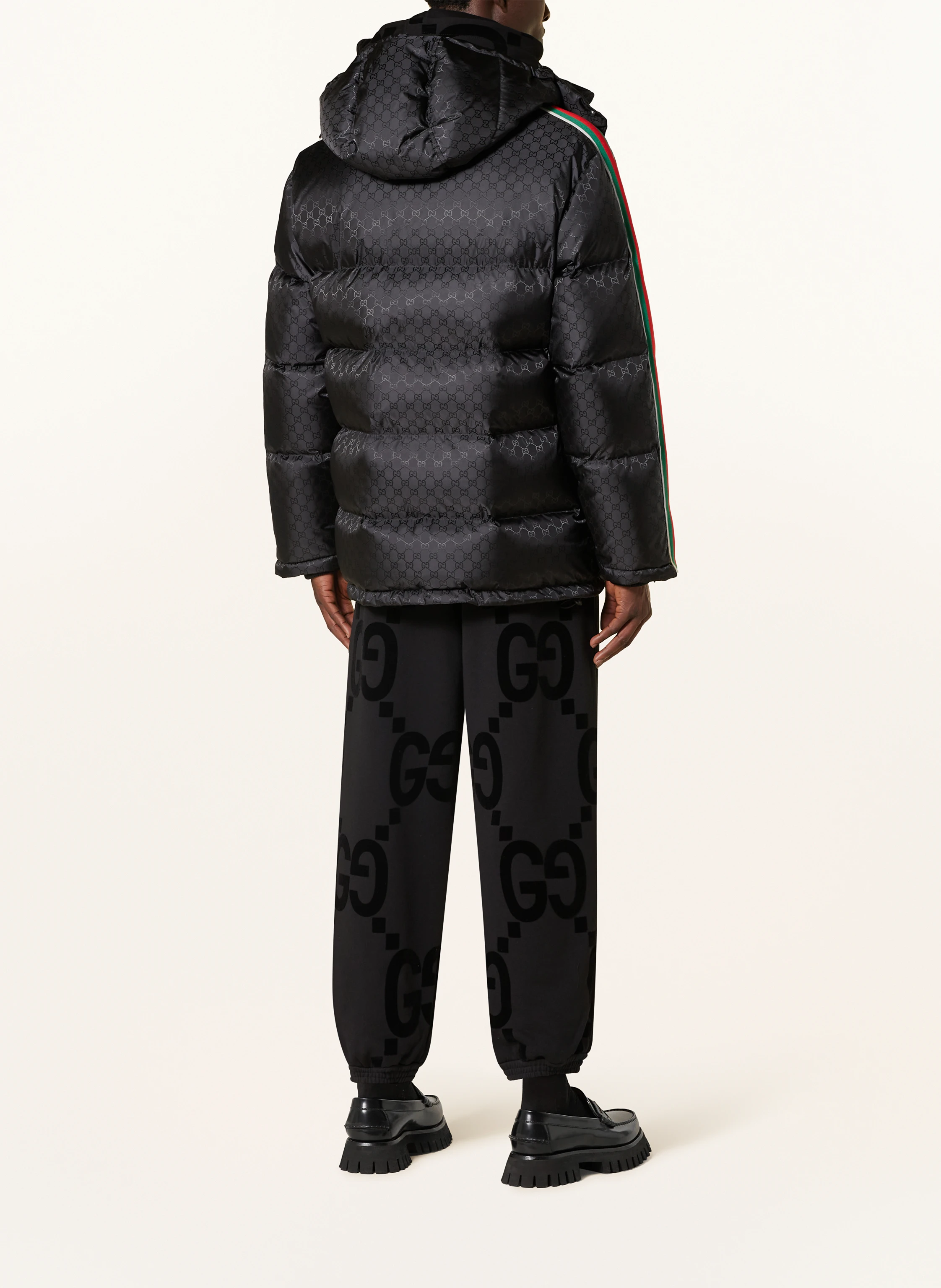 GUCCI Daunenjacke mit Galonstreifen