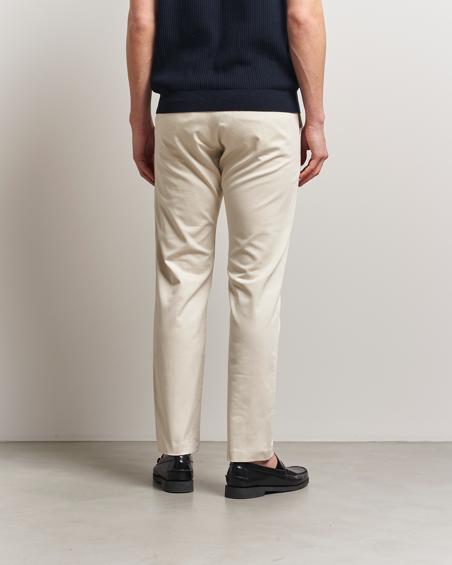 NN07 Theo Regular Fit Stretch Chinos Ivory