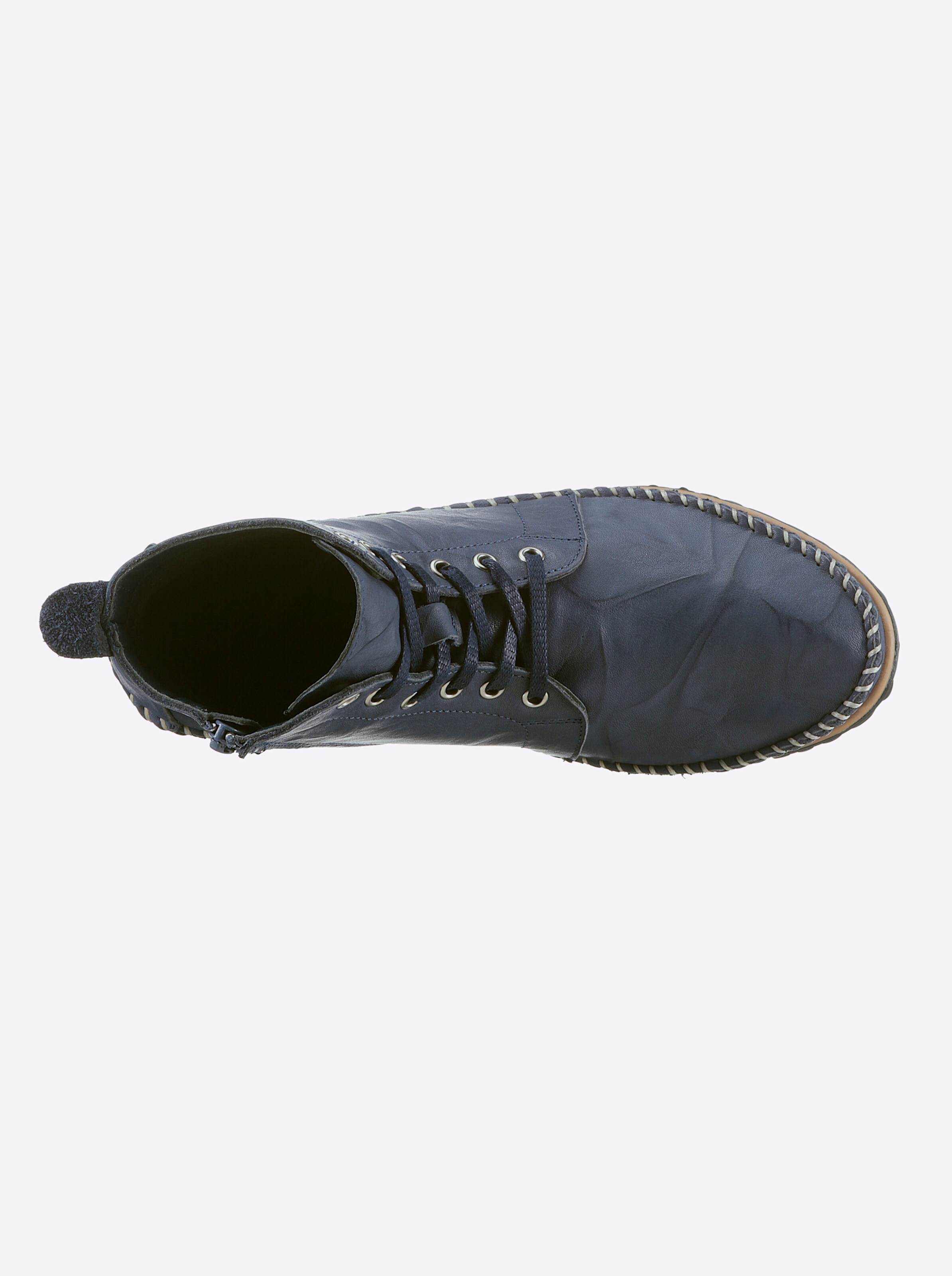 Andrea Conti Schnürstiefelette in marine