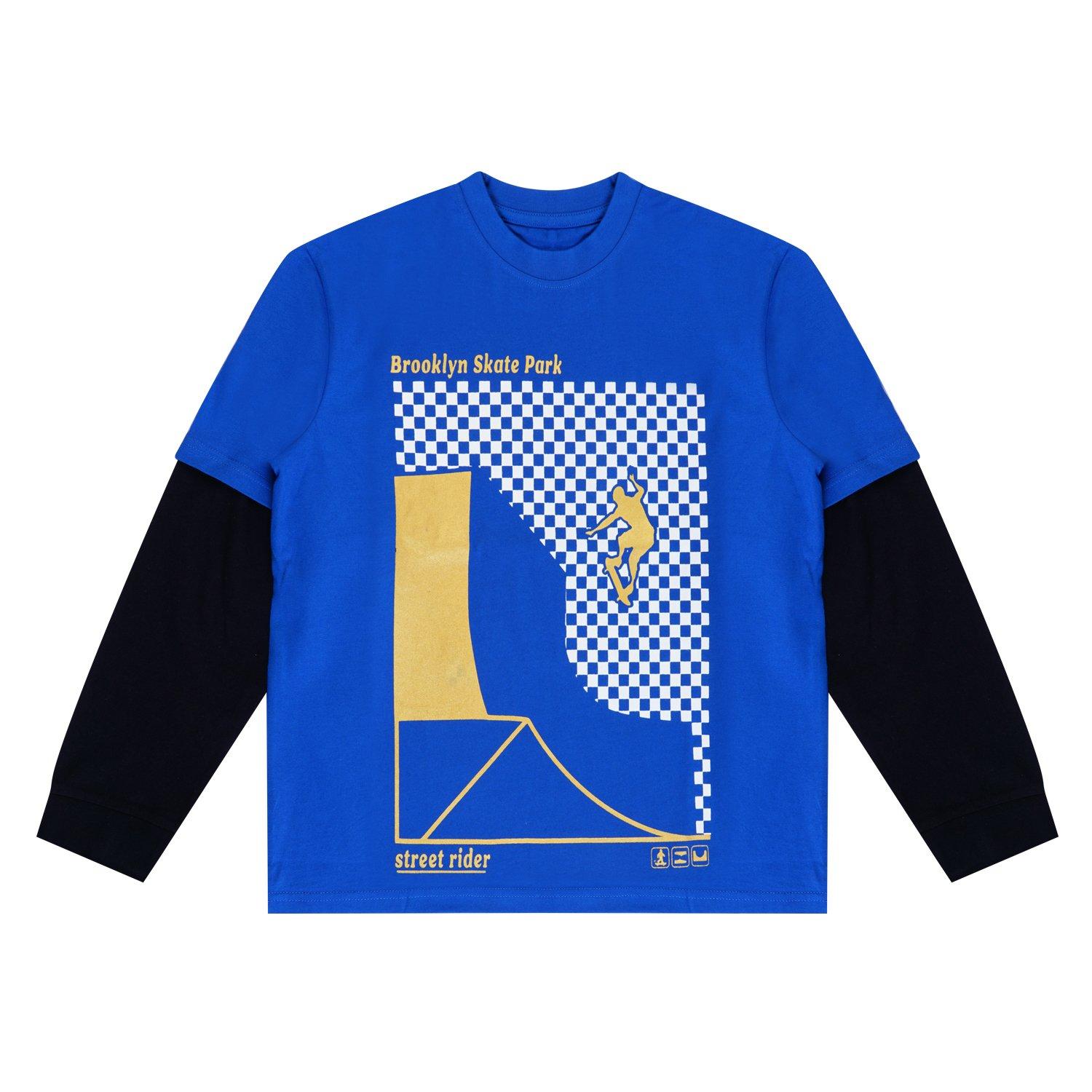 Firetrap 2 Pack Long Sleeve T Shirts Juniors
