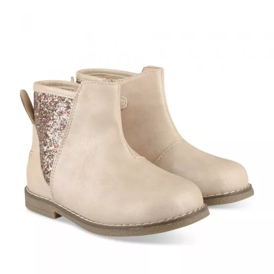 Bottines BEIGE NINI & GIRLS