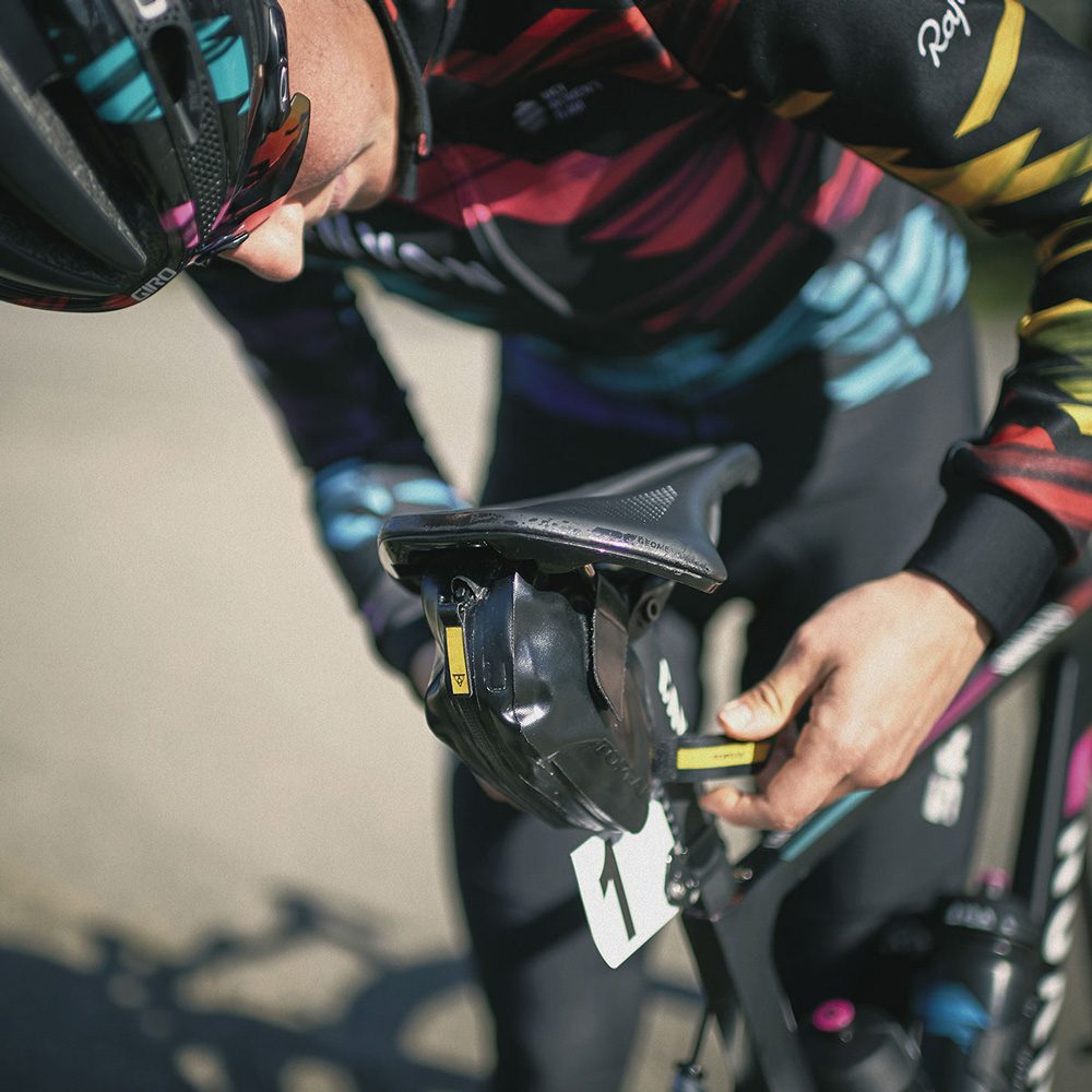 Topeak Weatherproof DynaWedge Strap Micro Satteltasche schwarz