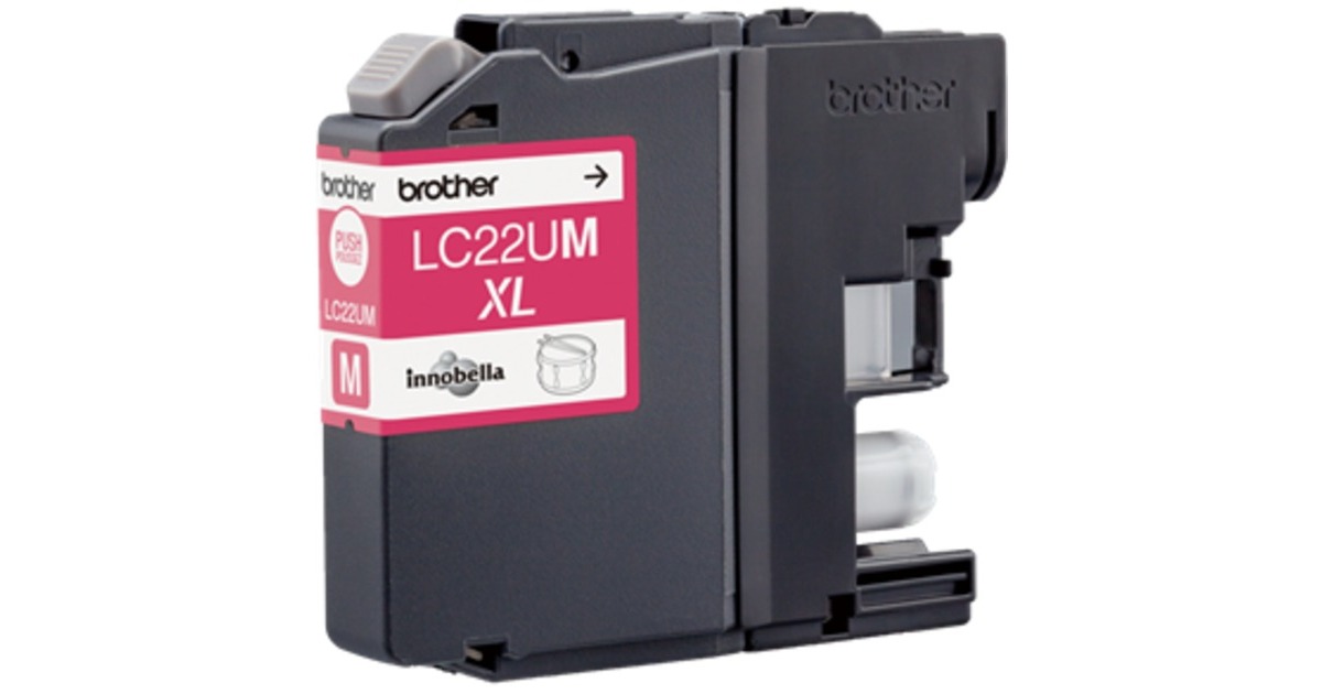 BrotherOriginele LC-22UM magenta inktcartridge  (Magenta)