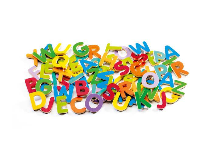 DjecoDjeco   Magnetspiel Buchstaben klein