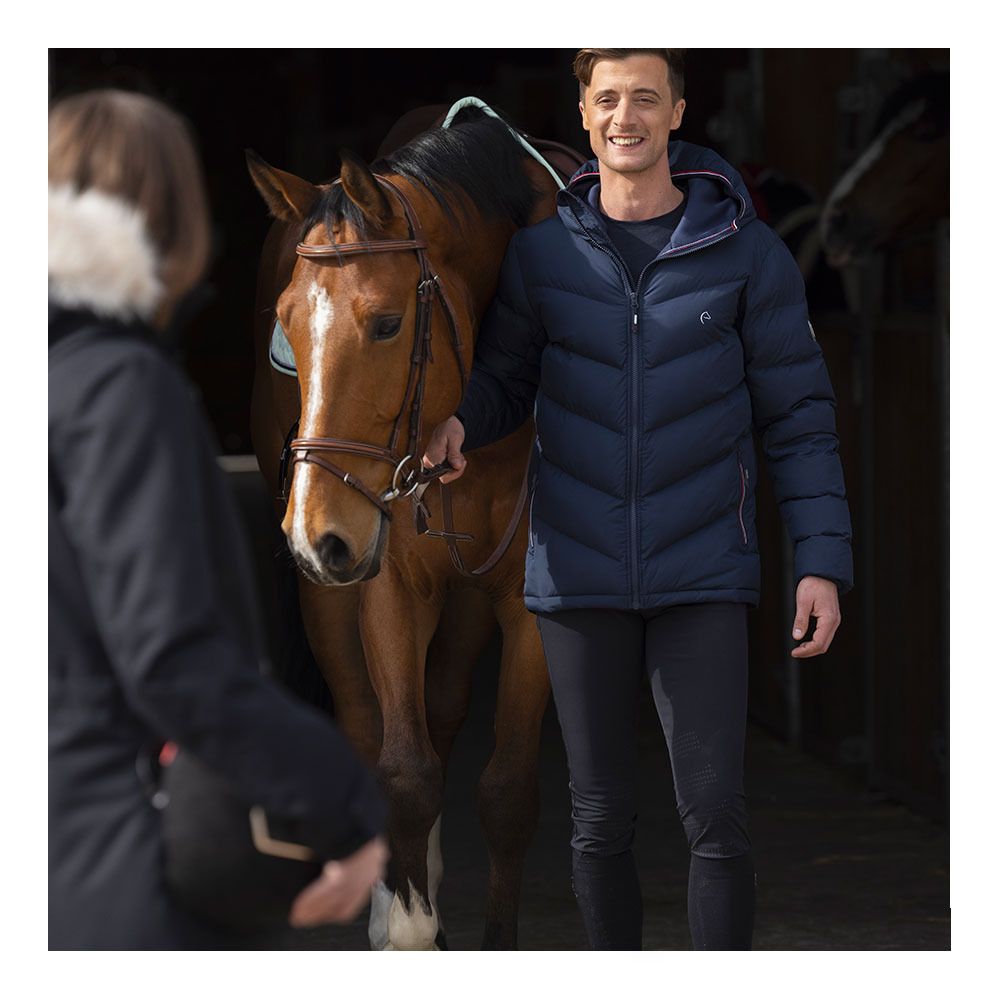 Equitheme MICHAEL H - Doudoune Homme h.mar