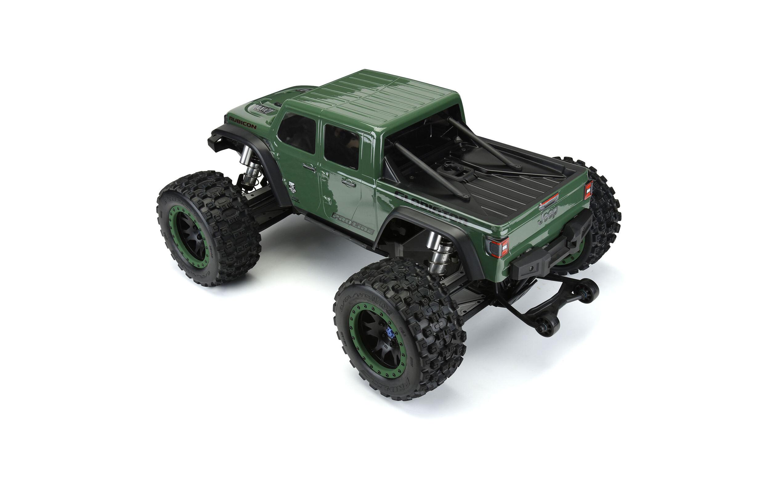 Karosserie Jeep Gladiator Rubicon unlackiert, 1:5Jepp Gladiator Karosserie zu X-MAXX