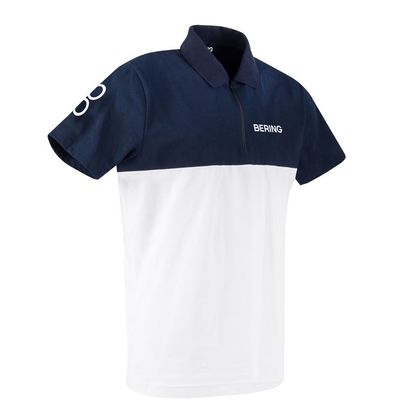 Polo Bering 2023 - HOMME - Blanc / Bleu