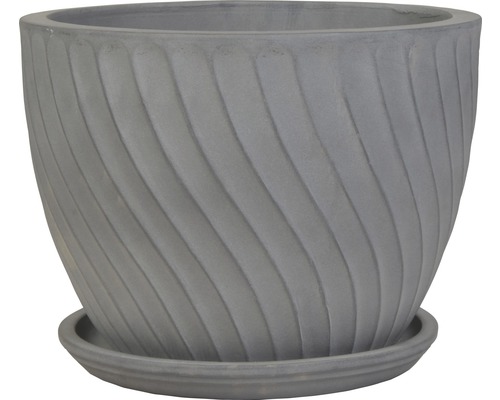 Lafiora Terracotta Schotel Ø 30 cm Grijs