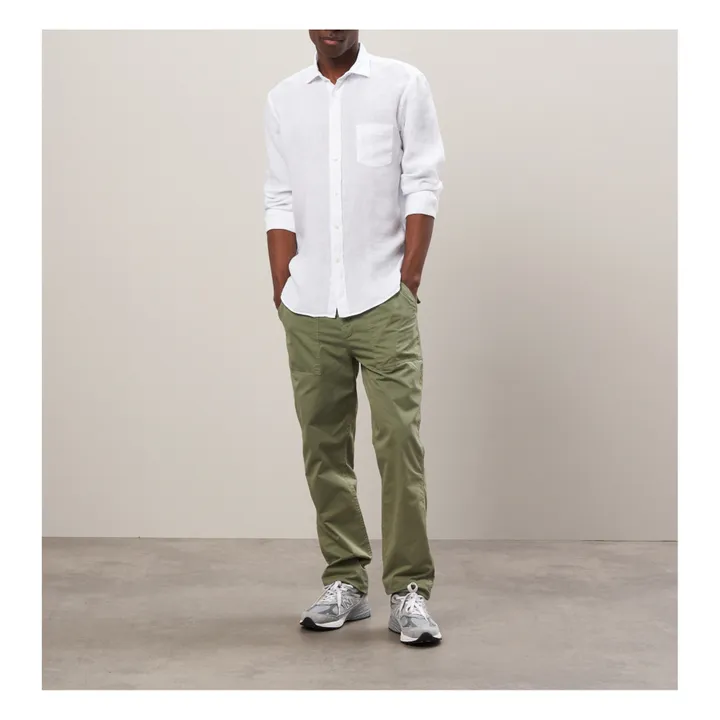 Hartford Chemise Paul Pat Lin | Blanc