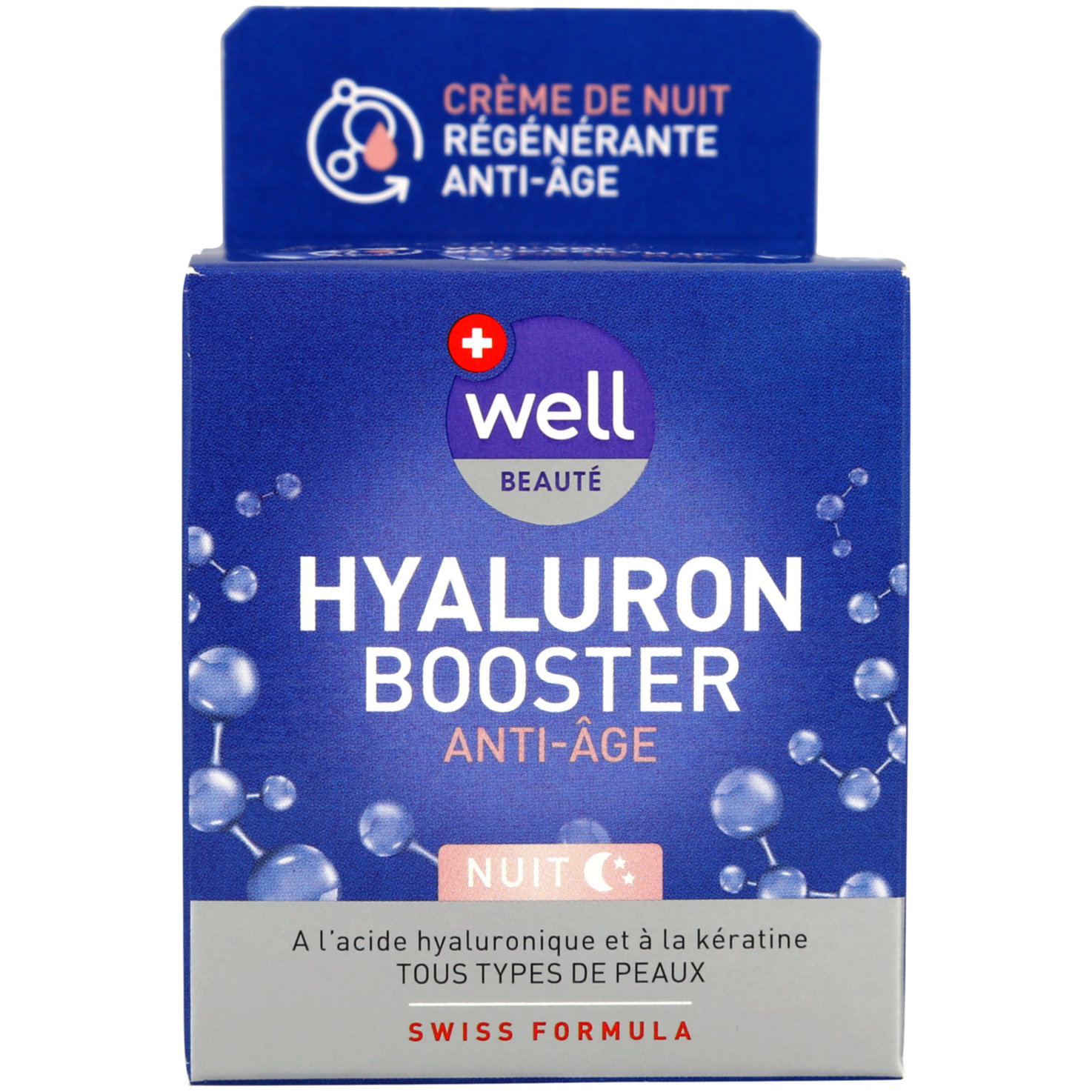 well Hyaluron-Booster Nachtcreme