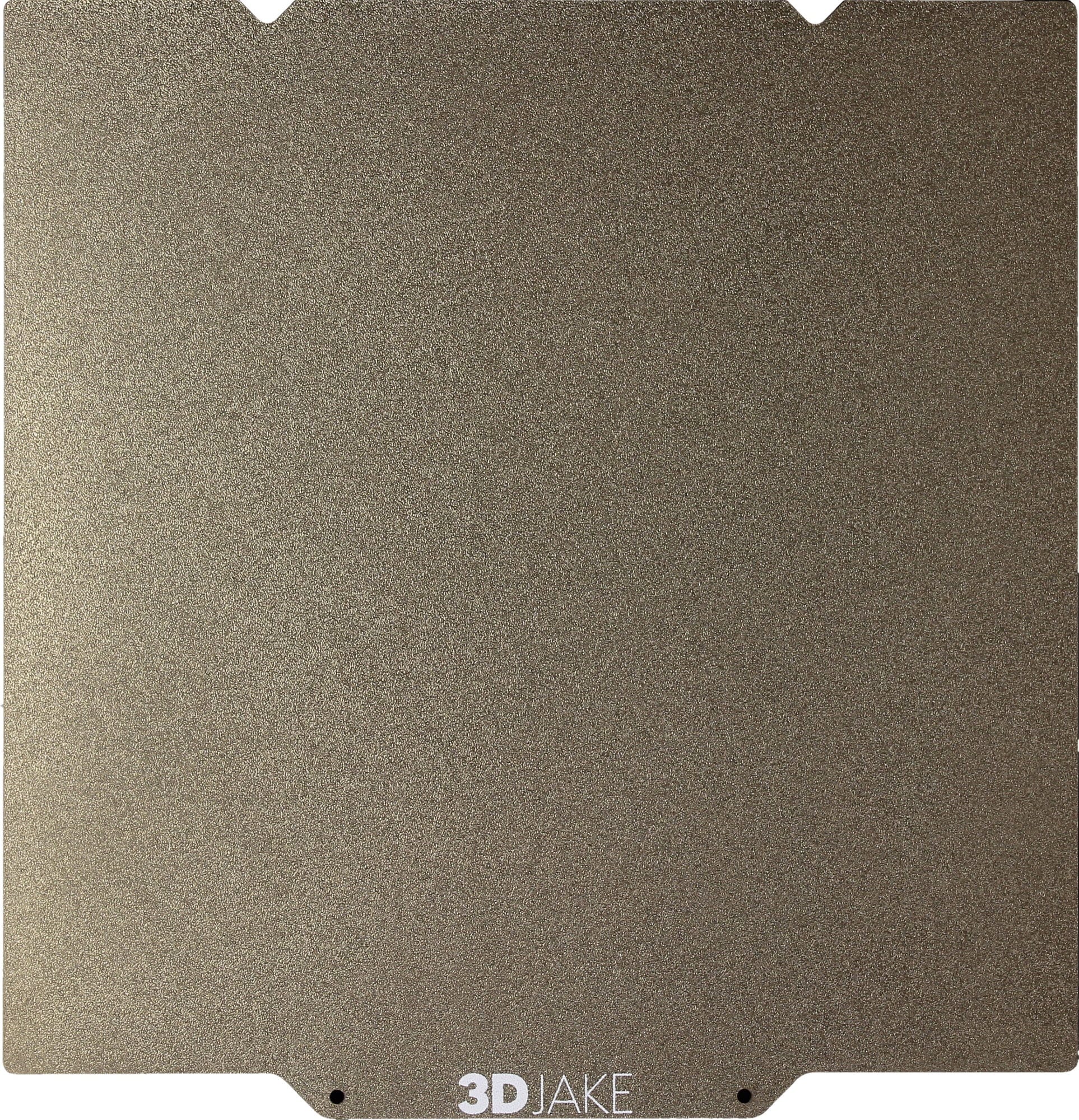 3DJAKE  PET/PEI Bauplatte Crystal, 235 x 235 mm    Doppelseitig beschichtete Bauplatte mit Magnetbasis