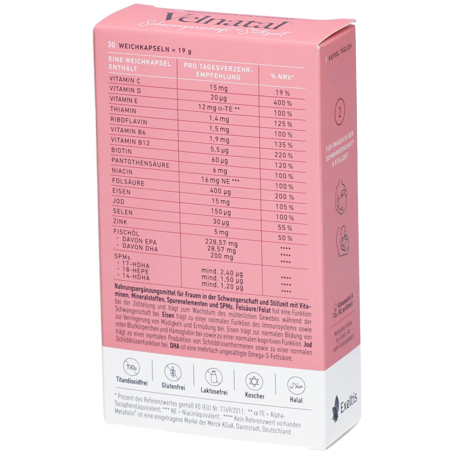 Velnatal® Schwangerschaft + Stillzeit