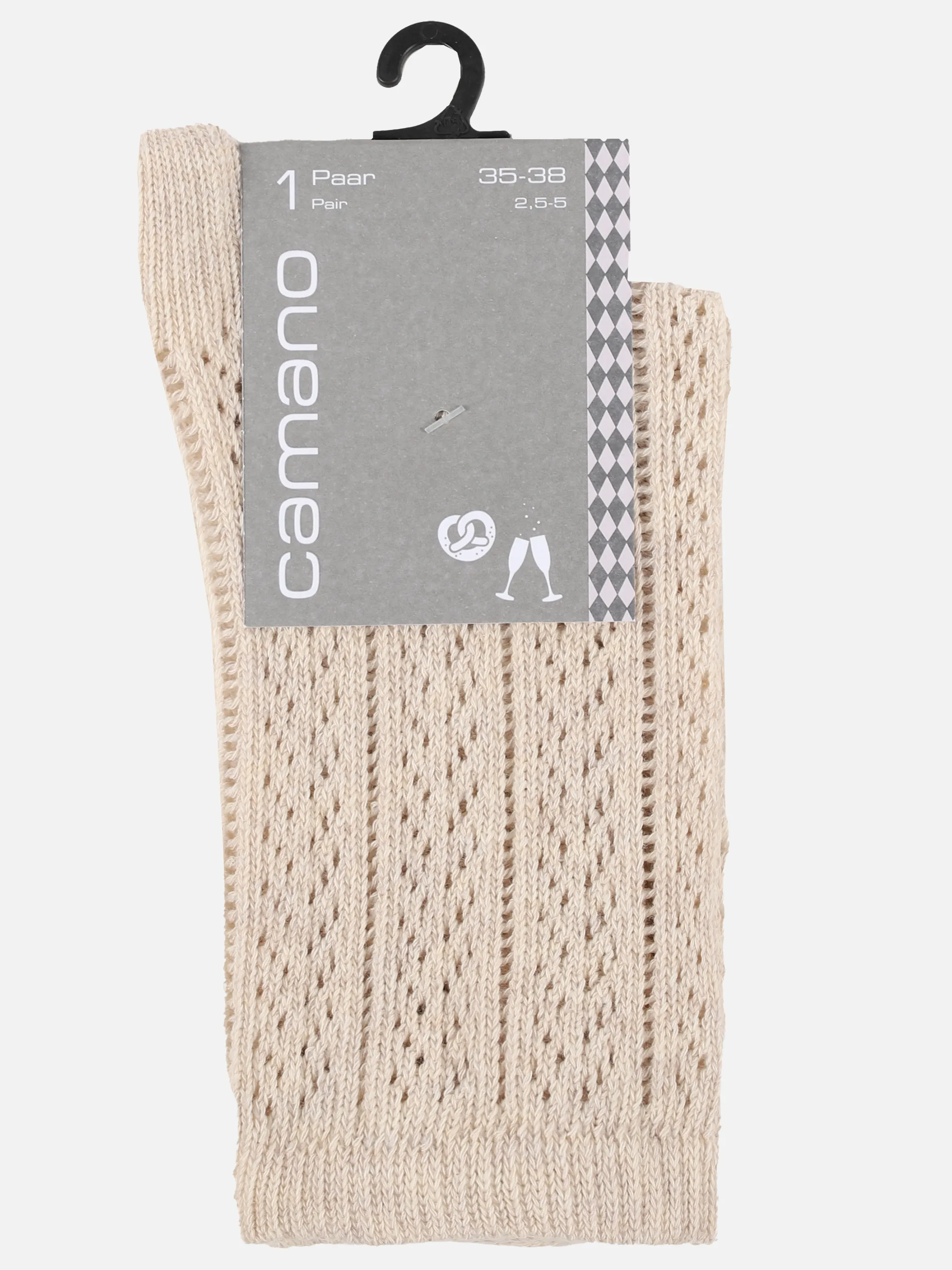 Damen Socken mit Lochmuster