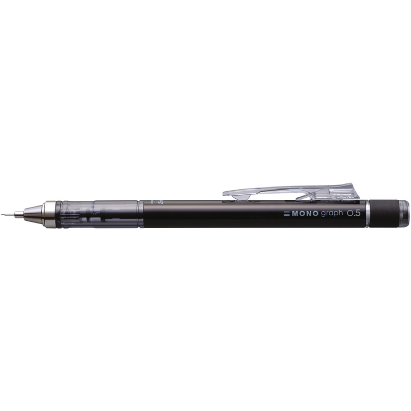 Tombow Druckbleistift MONOgraph, 0.5 mm, HB, schwarz