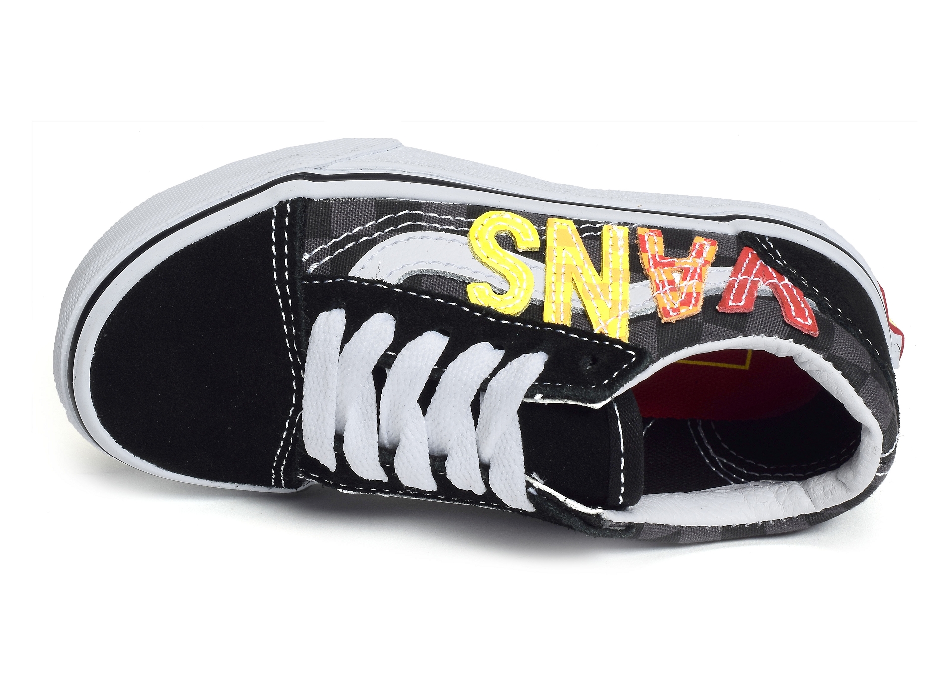 Uy old skool noir multicolore