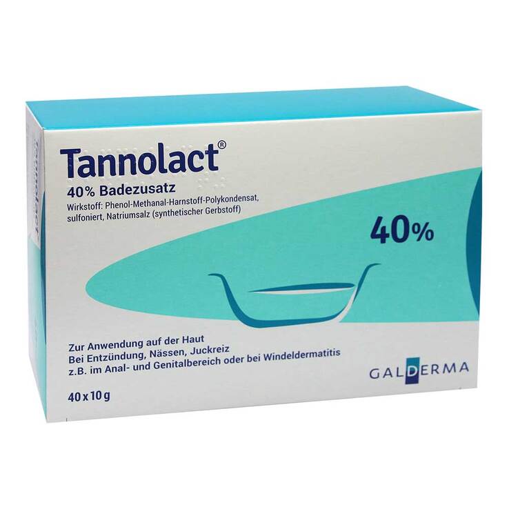 Tannolact Badezusatz, 40X10 g