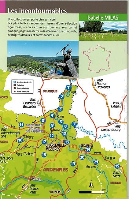 CHAMINA - FORET ARDENNE 21 BALADES