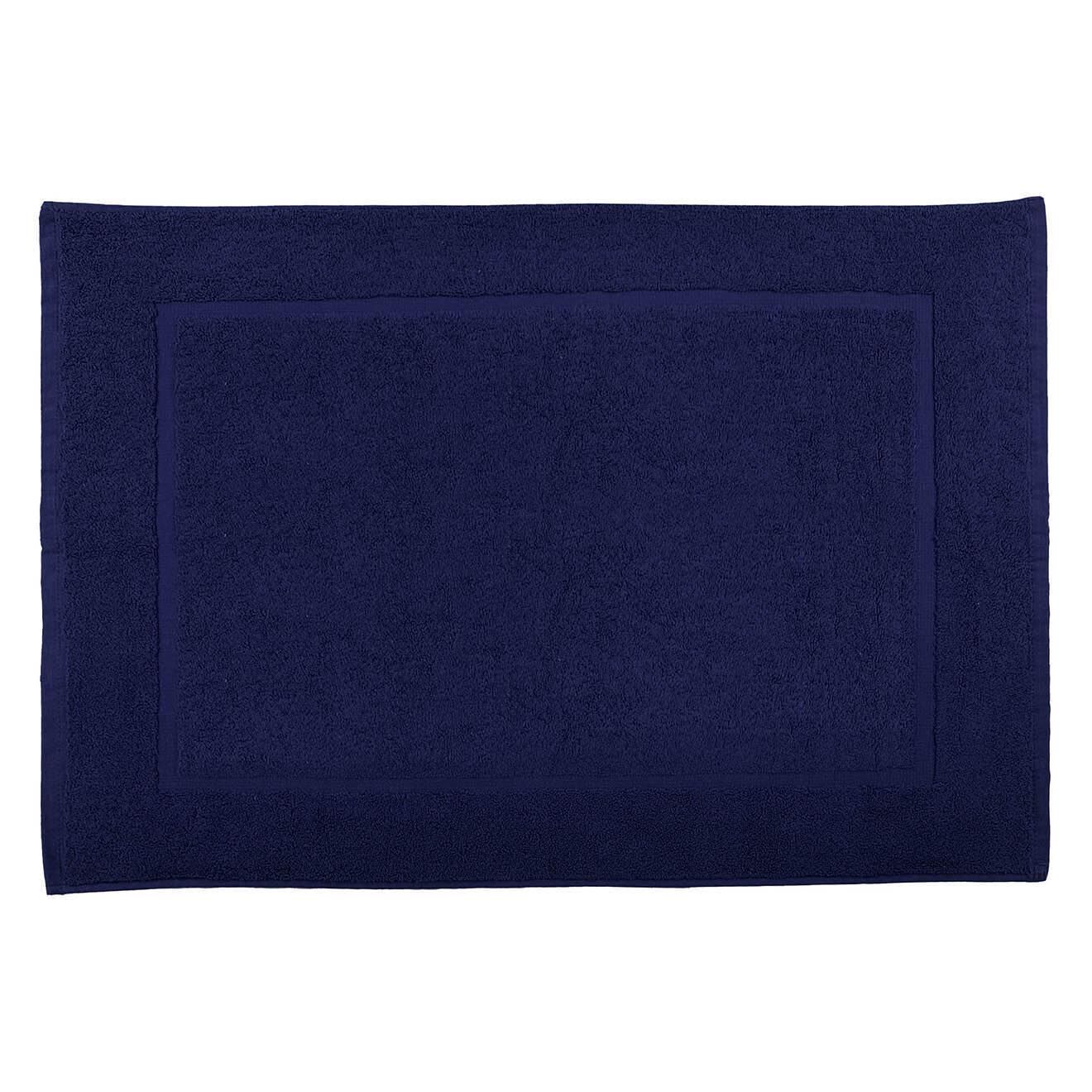 Soft by Perle de Coton Tapis de bain navy - 50x80 cm