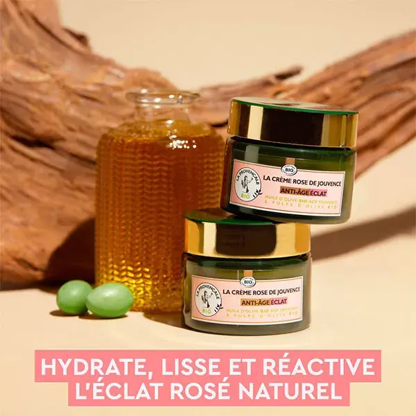 La Provençale Jouvence Creme Rosa Antienvelhecimento Orgânico 50ml