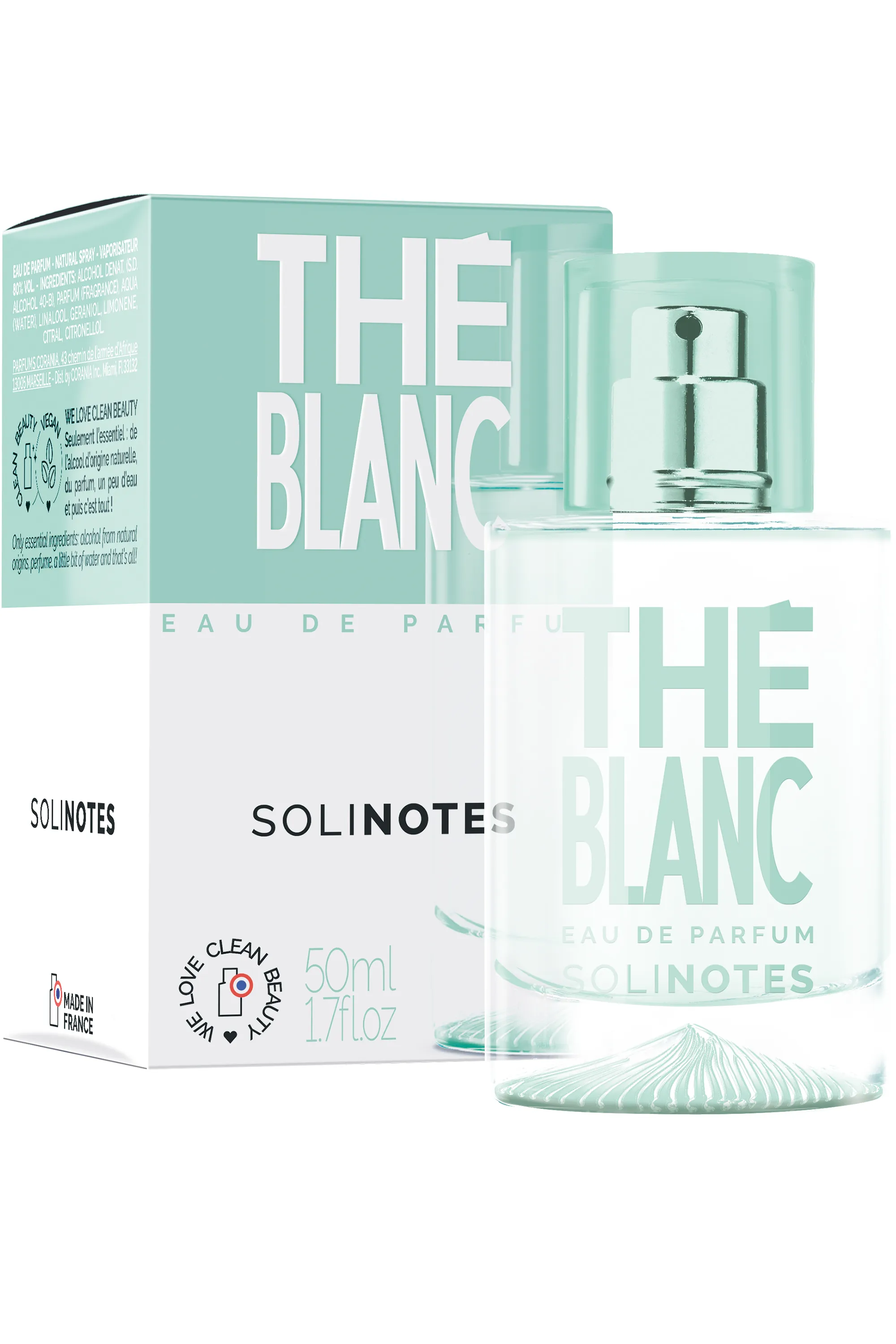 Solinotes Thé Blanc Eau de Parfum-50 ml