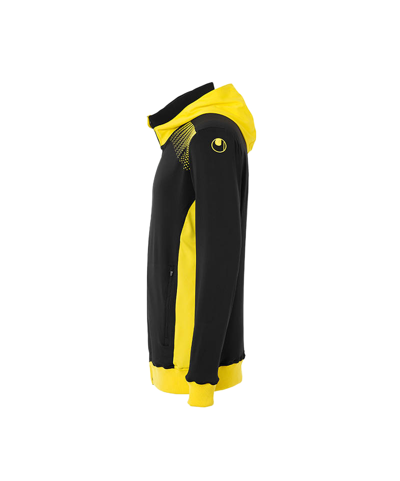 uhlsport Goal Tec Kapuzenjacke Schwarz Gelb F08