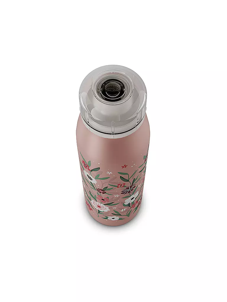 ALFI Isolierflasche - Thermosflasche Kids 0,5l Flowers rosa
