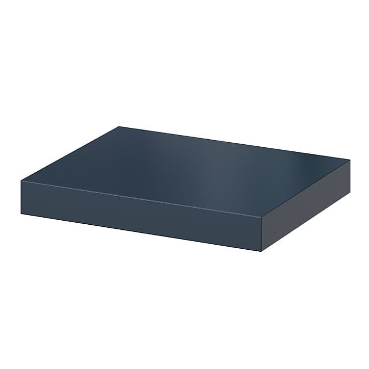 Tablette murale avec fixation invisible GoodHome Cusko bleu foncé 30 cm