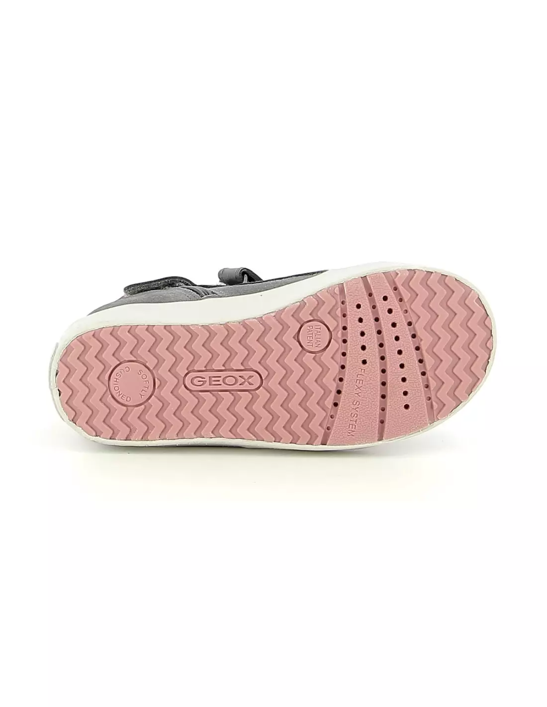 GEOX KILWI - Baskets DkGreyDkPink