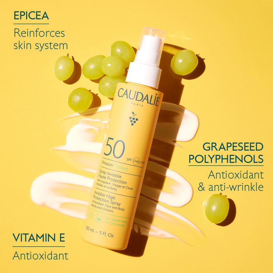 Caudalie Vinosun Invisible High Protection Spray SPF50 150ml