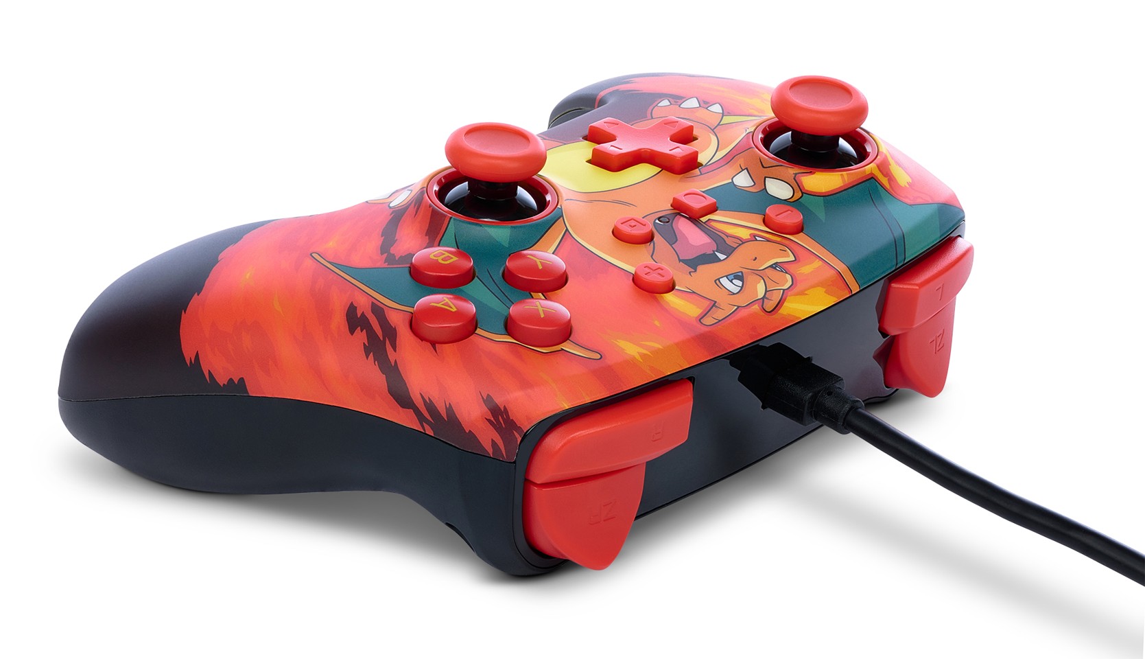 PowerA Enhanced Wired Controller - Nintendo Switch - Charizard Vortex