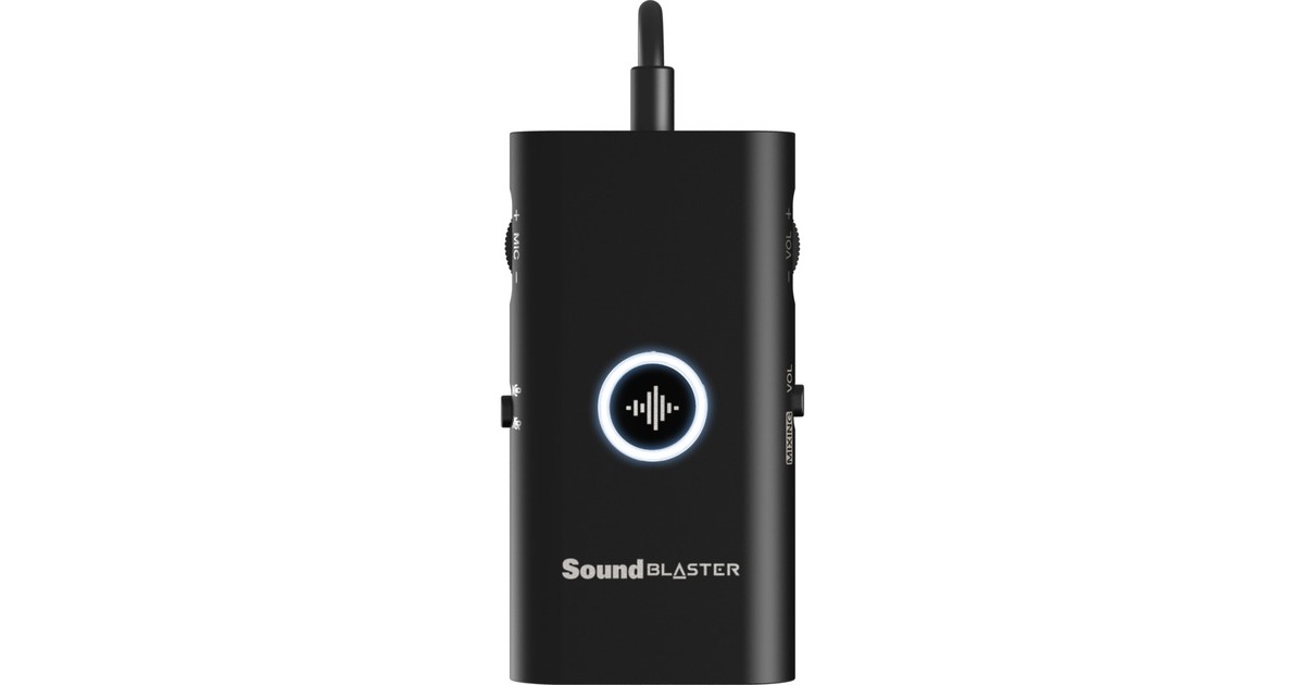 CreativeSound Blaster G3 geluidskaart  (Zwart, PlayStation 4, Nintendo Switch, PC, en Mac)