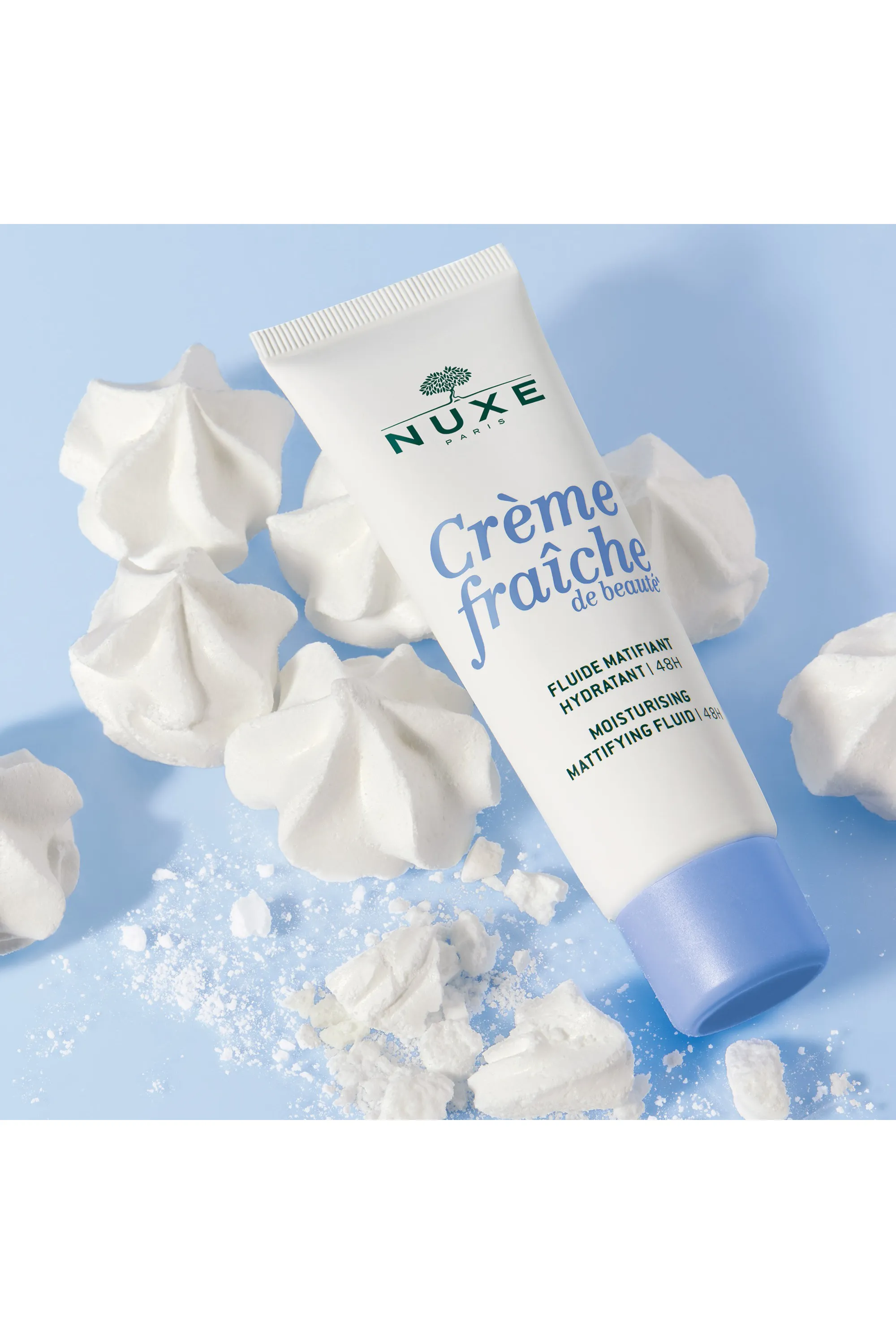 Nuxe Fluide matifiant hydratant 48h Crème fraîche de beauté-50 ml