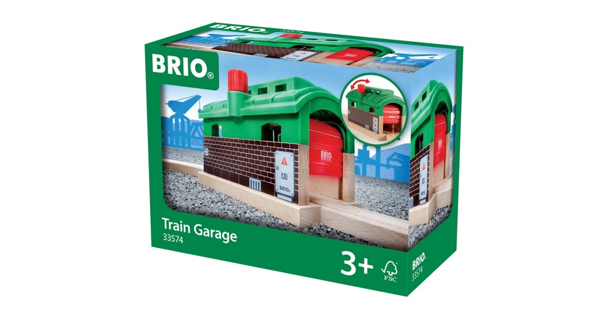BRIOWorld - Trein garage Baan