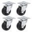 Hjulsett 4-pk Ø40 mm