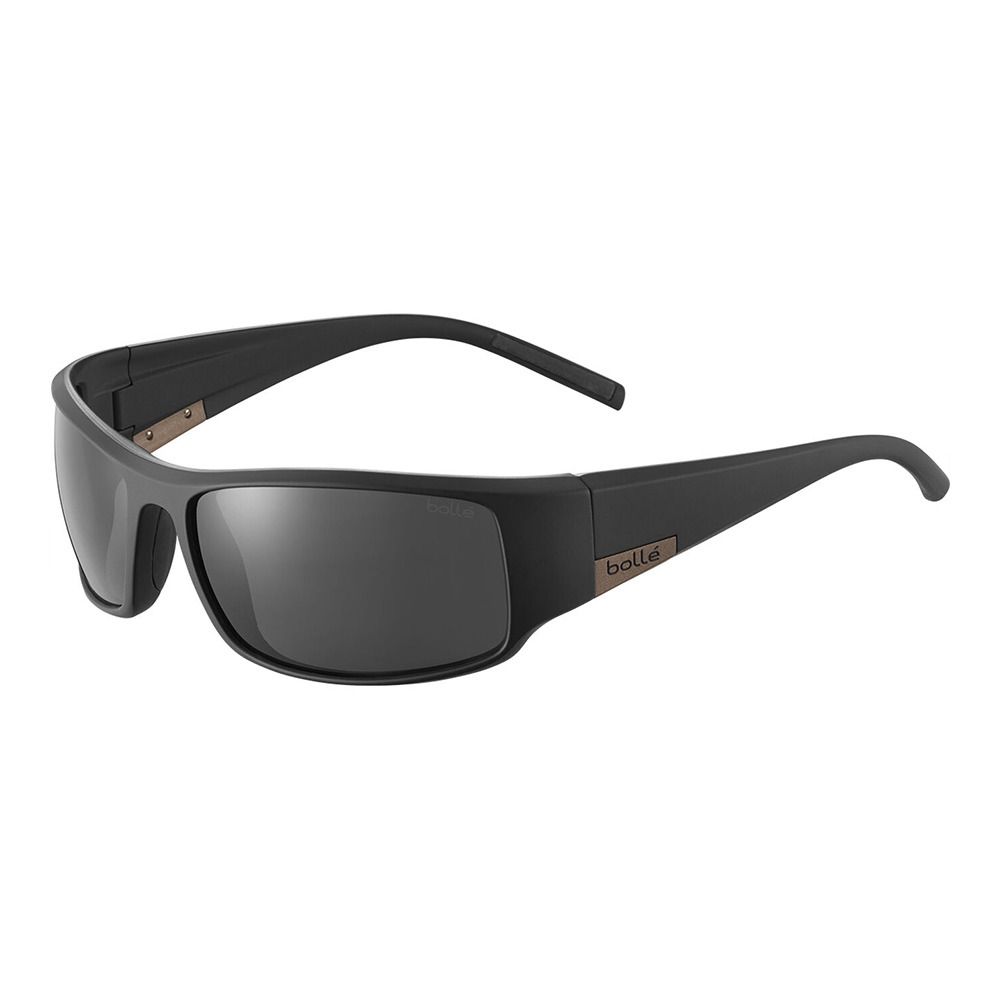 Bolle KING - Lunettes de soleil black matte/tns polarized