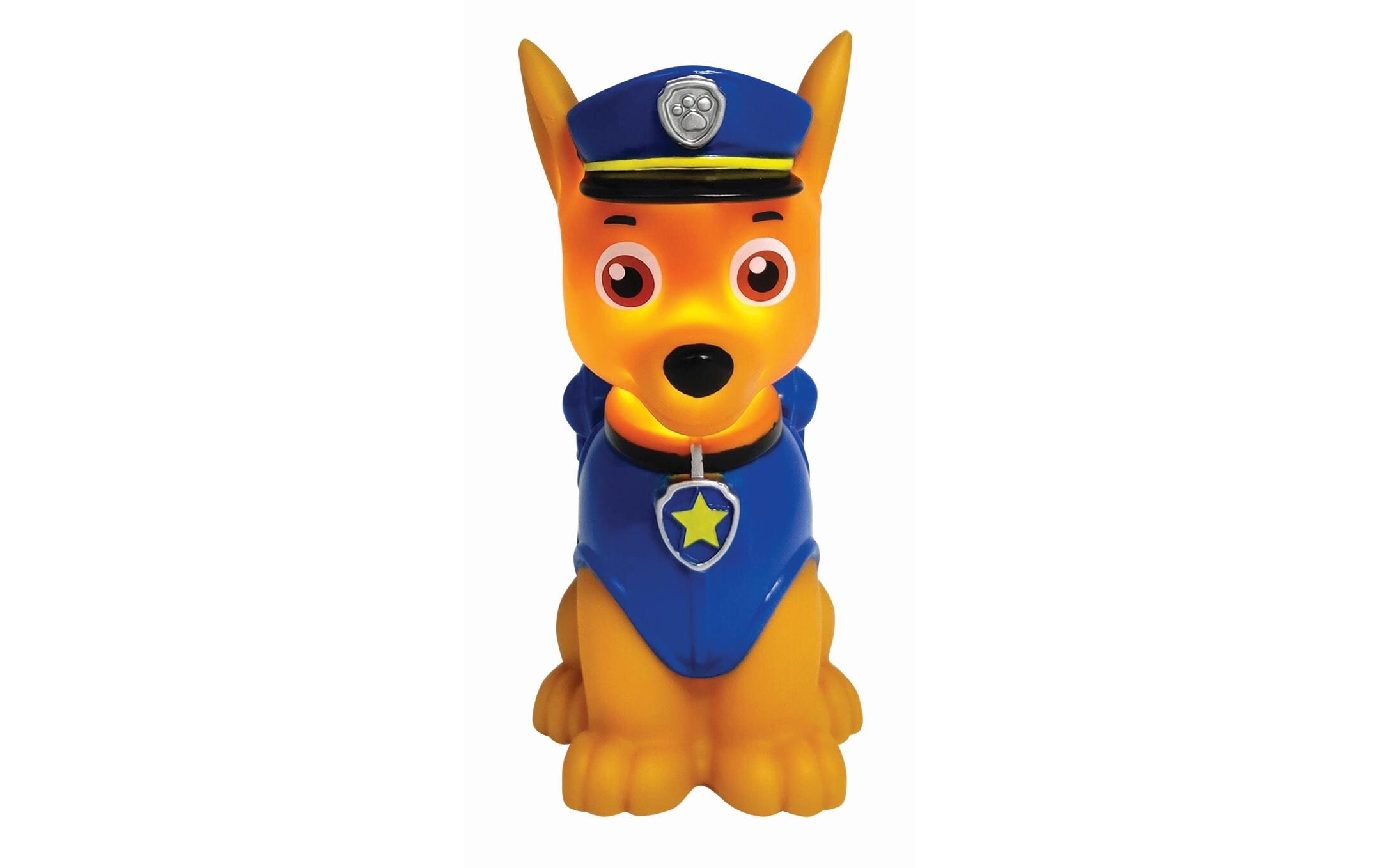 Paw Patrol Chase 3D LED-Taschen-Nachtlicht 13 cmEnergieeffizientes Nachtlicht für die Kleinsten
