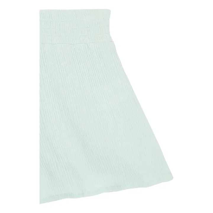 Hundred Pieces Short en Gaze Coton Bio | Vert d'eau