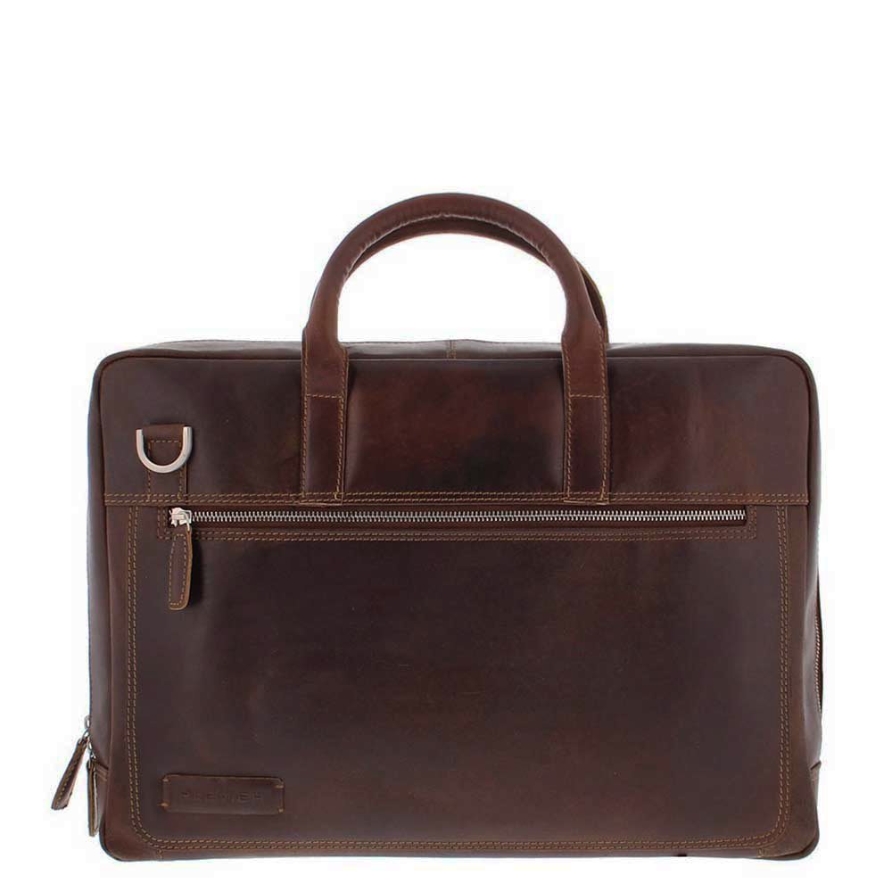 Plevier Vintage London Laptoptas 2 vaks 15.6