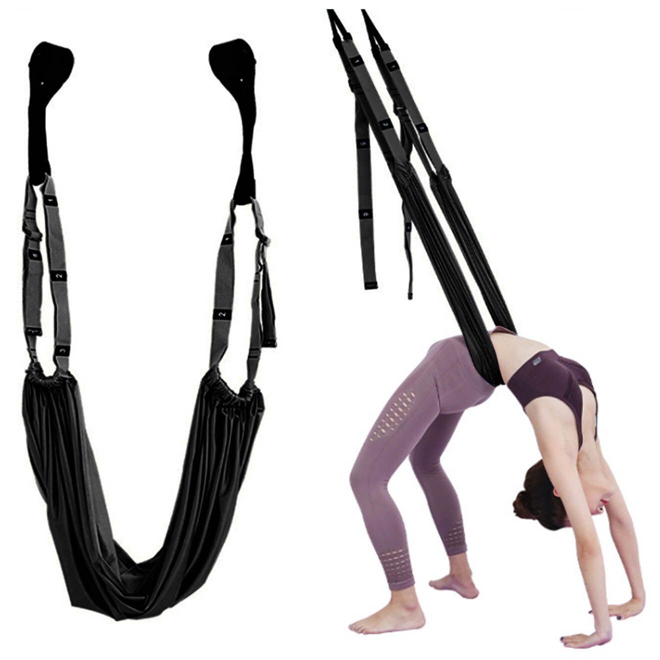 Onamaste Hamac yoga noir
