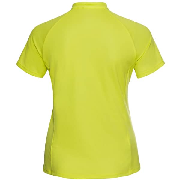 T-shirt trail ODLO ODLO ESSENTIAL TRAIL S/S 1/2 ZIP W LIMEADE 22 LIMEADE