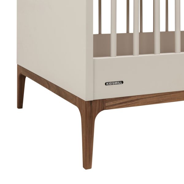 Kidsmill Modular Ledikant - 60 x 120 cm - Oatmeal/Walnoot