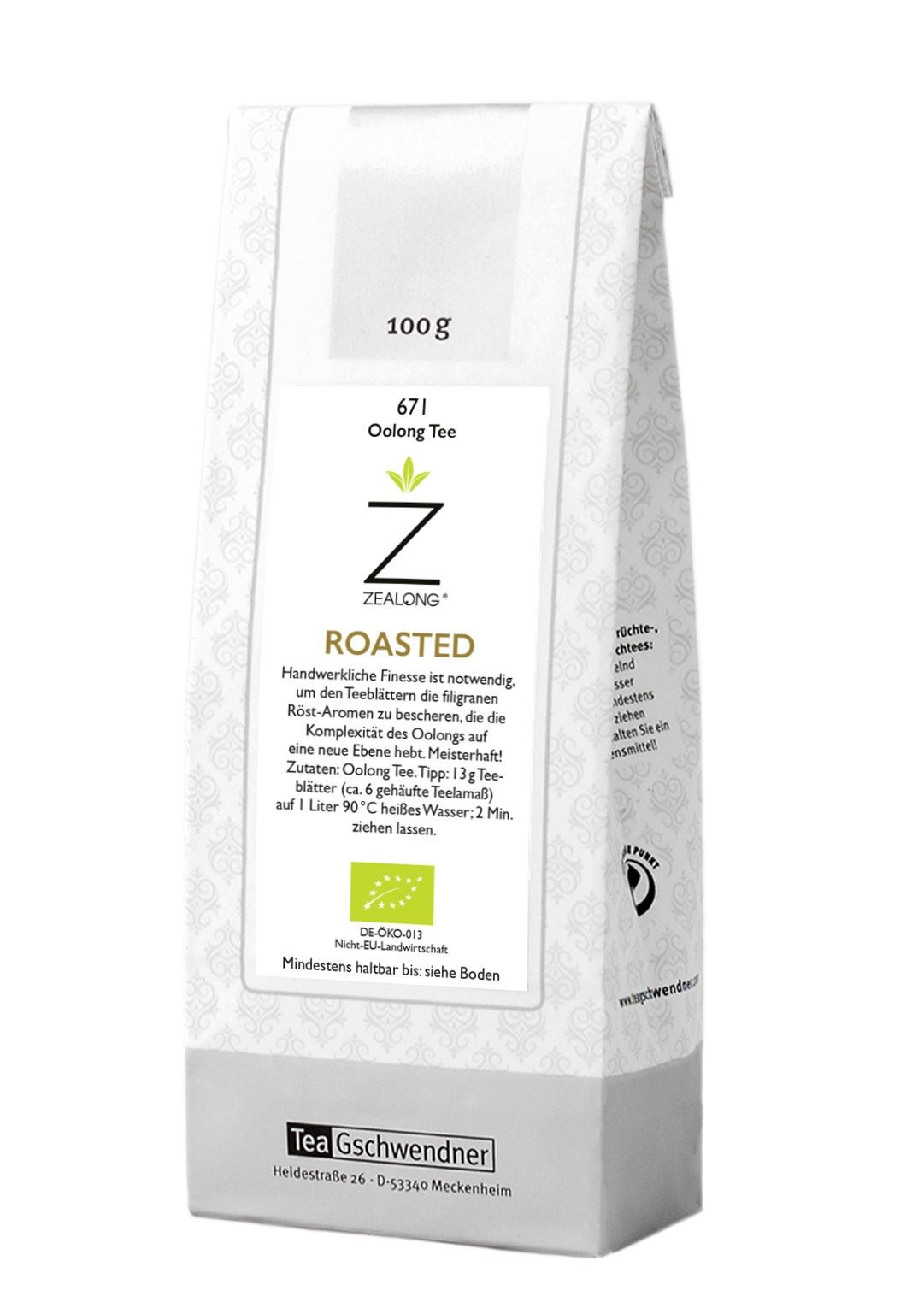Neuseeland Zealong Roasted Bio
