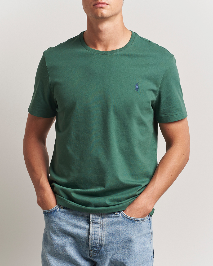 Polo Ralph Lauren Custom Slim Fit Crew Neck T-Shirt Washed Forest
