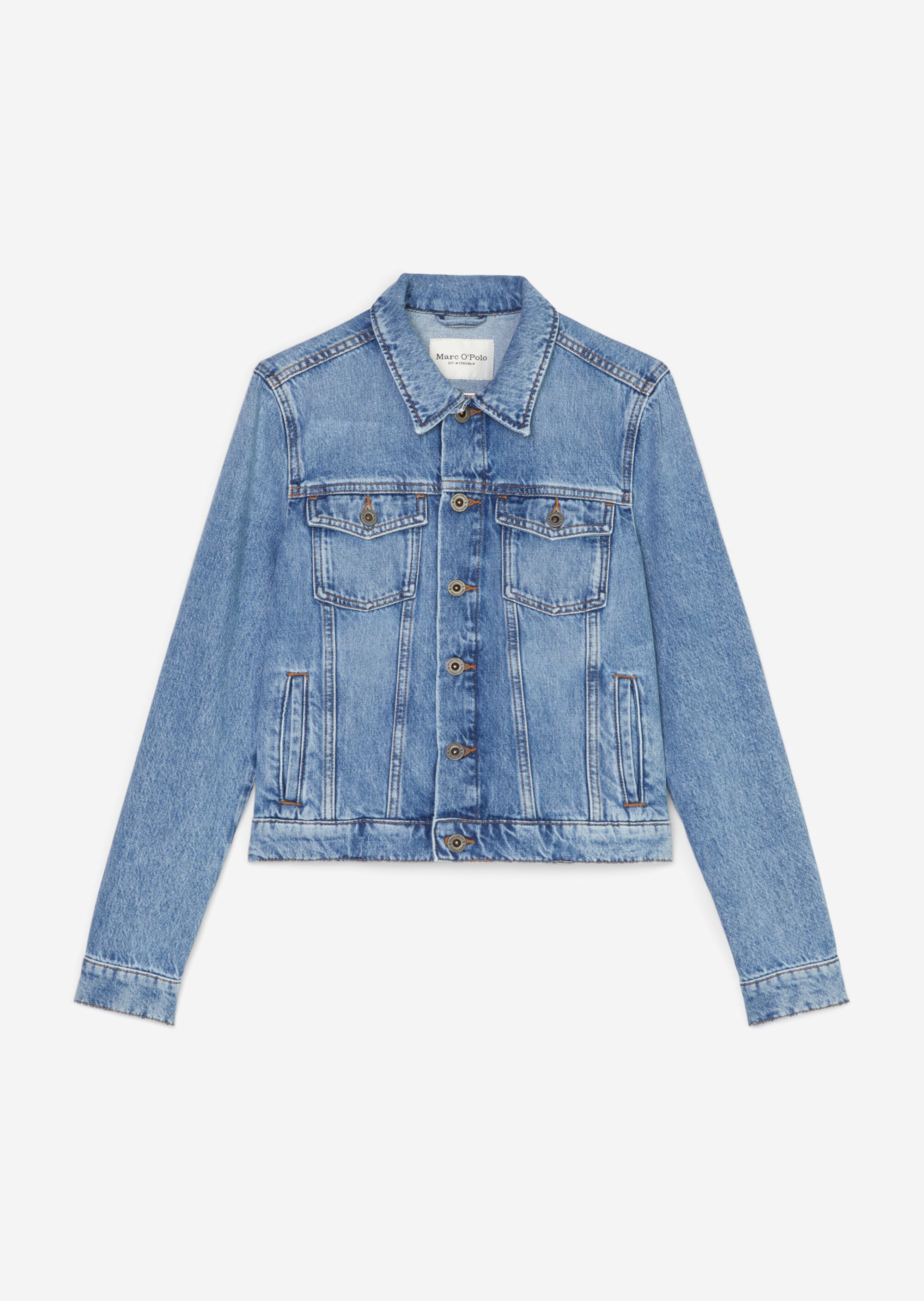 Klassische Jeansjacke regularaus Organic Cotton