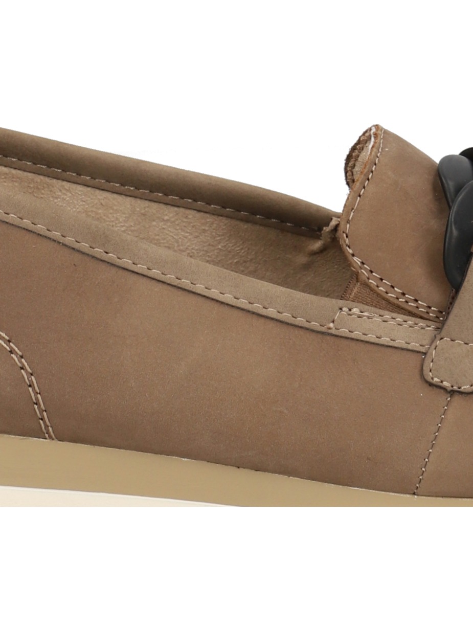 Veloursleder Slipper