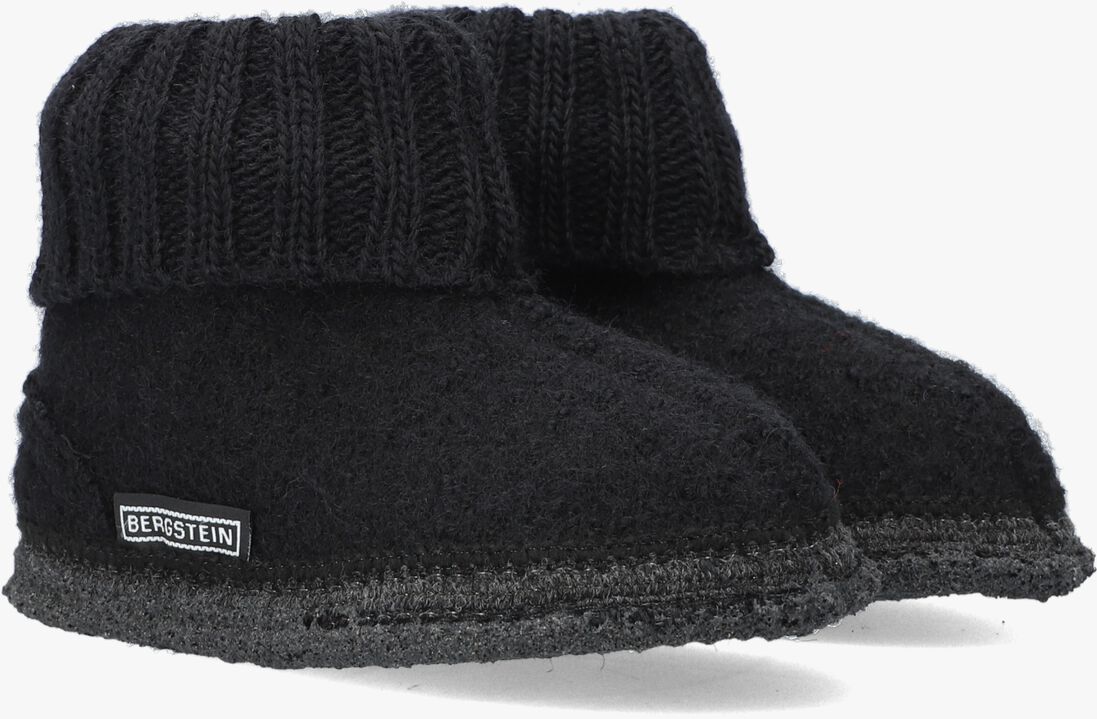 BERGSTEIN zwarte bergstein pantoffels cozy