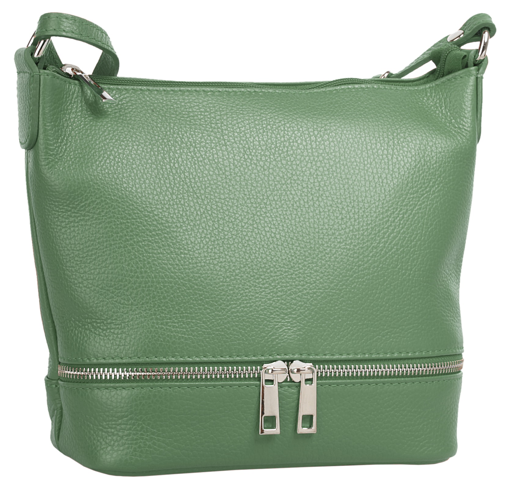 Cluty Umhängetasche echt Leder, Made in Italy