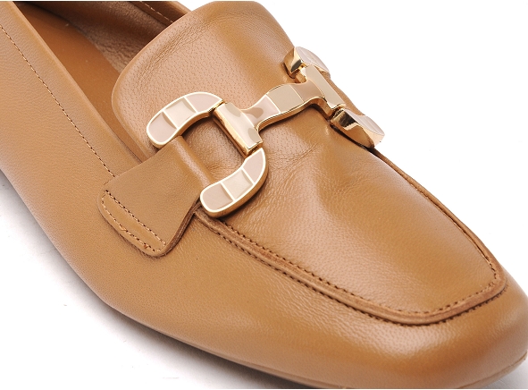 Reqins basses femme horphea cuir marron