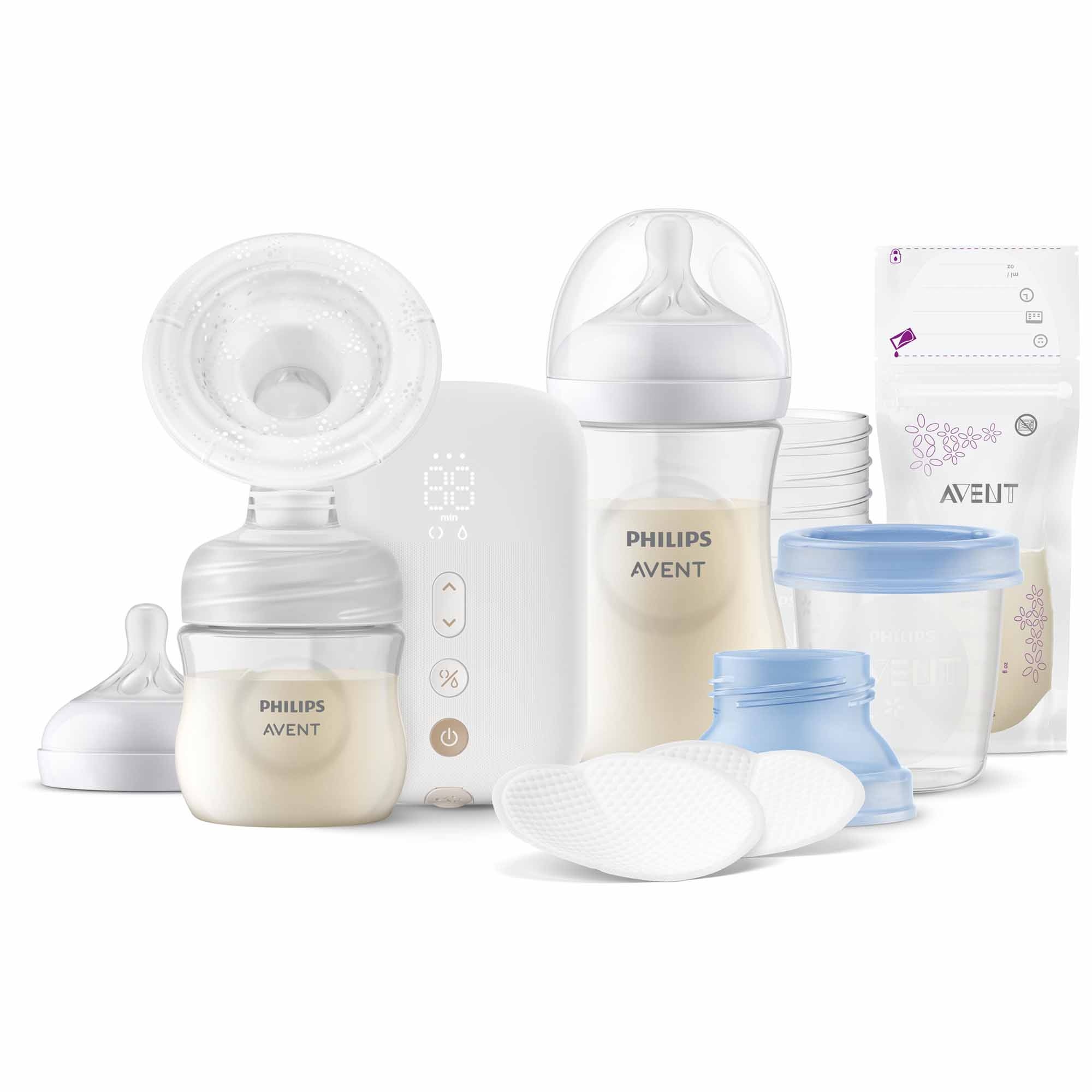 Philips Avent enkele elektrische borstkolf set - draadloos gebruik