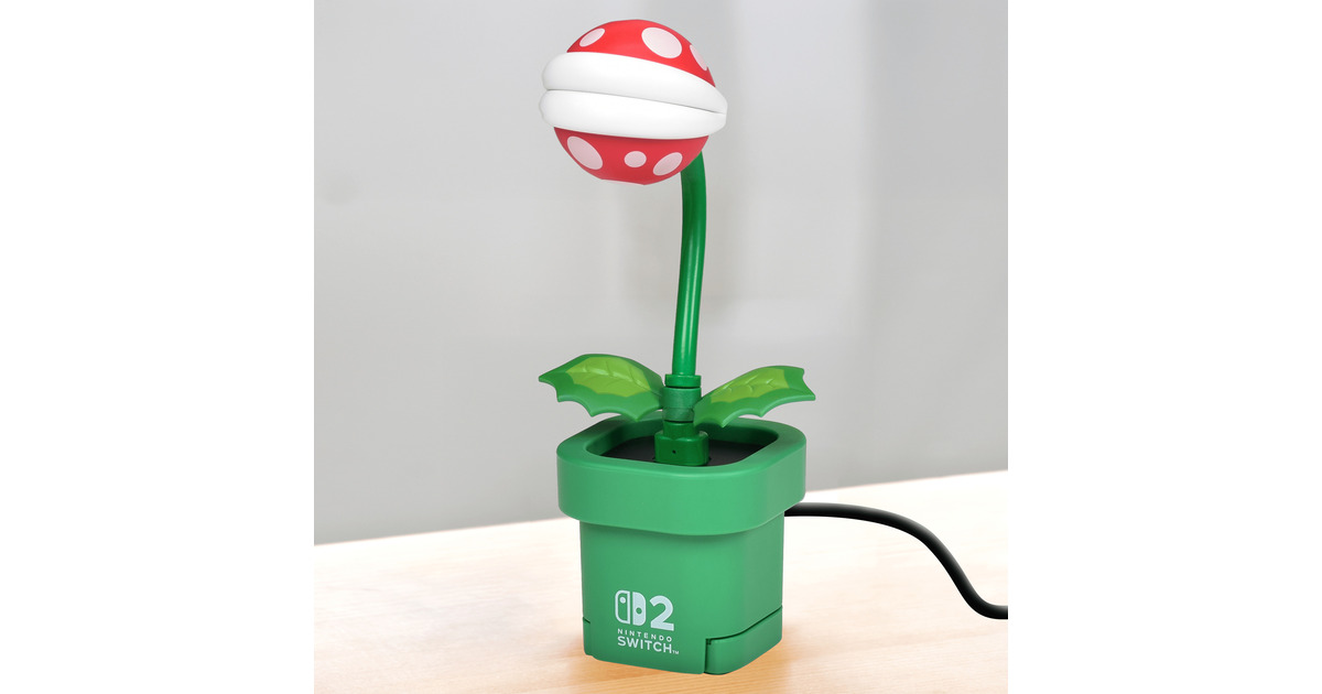 NintendoPiranha-plant camera  (Bourgondisch rood/groen)